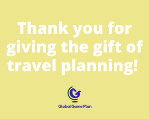 Travel Planning Research Gift Card - 2 Hours (Digital)