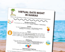 Load image into Gallery viewer, Virtual Date Night in Hawaii (Digital Download)